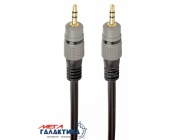   Cablexpert Jack 3.5mm M () - Jack 3.5mm M () (3 )  1.5m (CCAP-3535MM-1.5)  Black