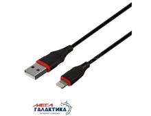   Borofone  BA20A USB AM () -  8p (),  1m   Black OEM