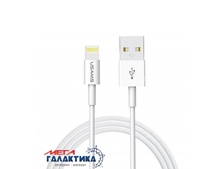   Usams  US-SJ283 U23 Data and Charging Cable USB AM () -  8p (),  1m  (SJ283USB01) White Box