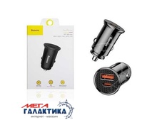   Baseus Circular Plastic A+C 30W PPS Car Charger Black CCALL-YS01
